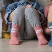 Lillster detské ponožky Hippo Tube Sock- Lillster Originals Safari